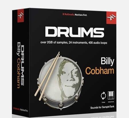 IK Multimedia Billy Cobham Drums SampleTank